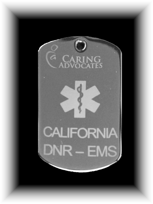 California DNR-Registry Medallion